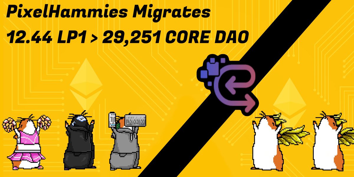 Pixelhammies.eth has successfully migrated!