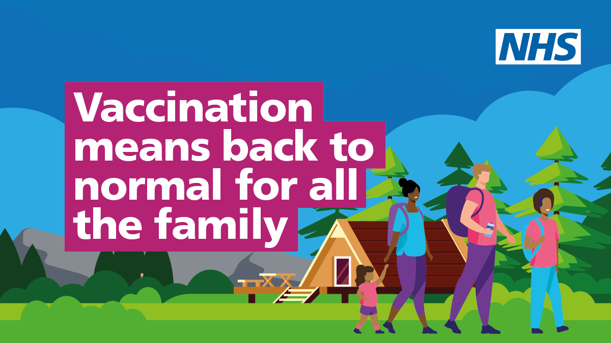 Give yourself and your family extra reassurance during half term. Visit nhs.uk/covidvaccine to find your nearest walk in option or book your appointment. You can also call 119.