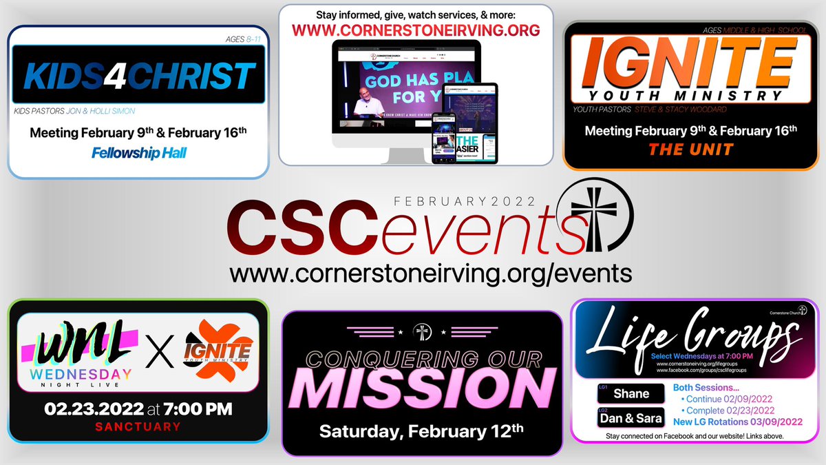 Cornerstone Church (@cscirving) / Posts / X