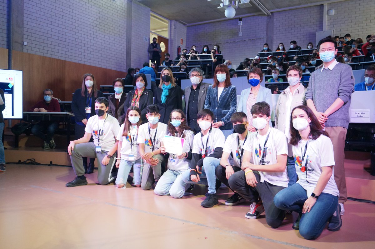 🏅🏅Moment d'entrega de medalles a l'equip ValldeLego🏅🏅i el premi a l'excel·lència en Enginyeria

❤️ Fins la propera❤️