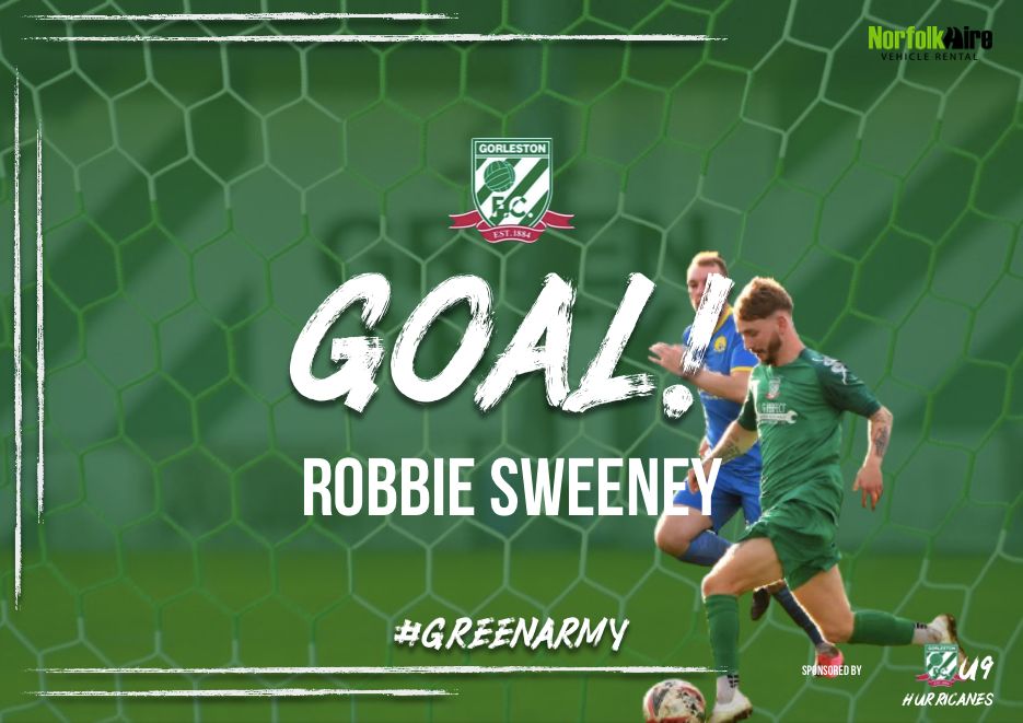 gorlestonfc's tweet photo. GOAL for Gorleston.  @Sweeney2110961 drives in from the edge of the box #GreenArmy #GorBra | 🟢4-1🔵 [76] https://t.co/qQCMltz06d