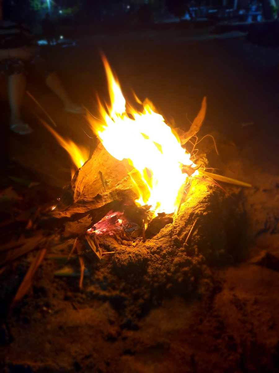 KOUREN___'s tweet photo. A thread of pics I took of the bonfire we built by the beach. https://t.co/ForTVRUMo3