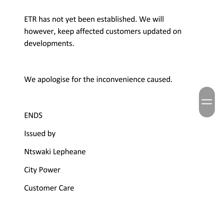@CityPowerJhb tweet media