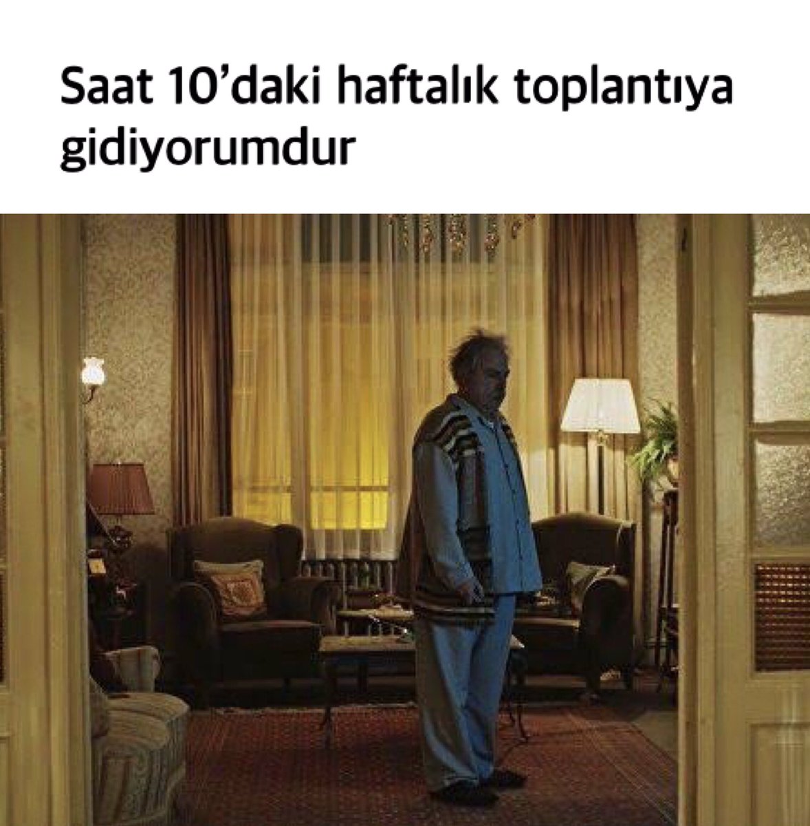 Yarın bizim eşkal bu olabilir, aman alarmları kurmayı unutmayın 🤪