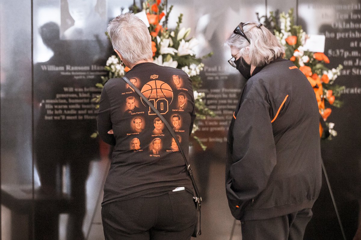 OSUAthletics's tweet photo. Today is about Remembering with the Cowboy Family. 

#RT10 | #GoPokes https://t.co/jlPBmPDDHl