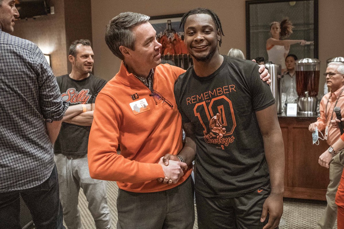 OSUAthletics's tweet photo. Today is about Remembering with the Cowboy Family. 

#RT10 | #GoPokes https://t.co/jlPBmPDDHl