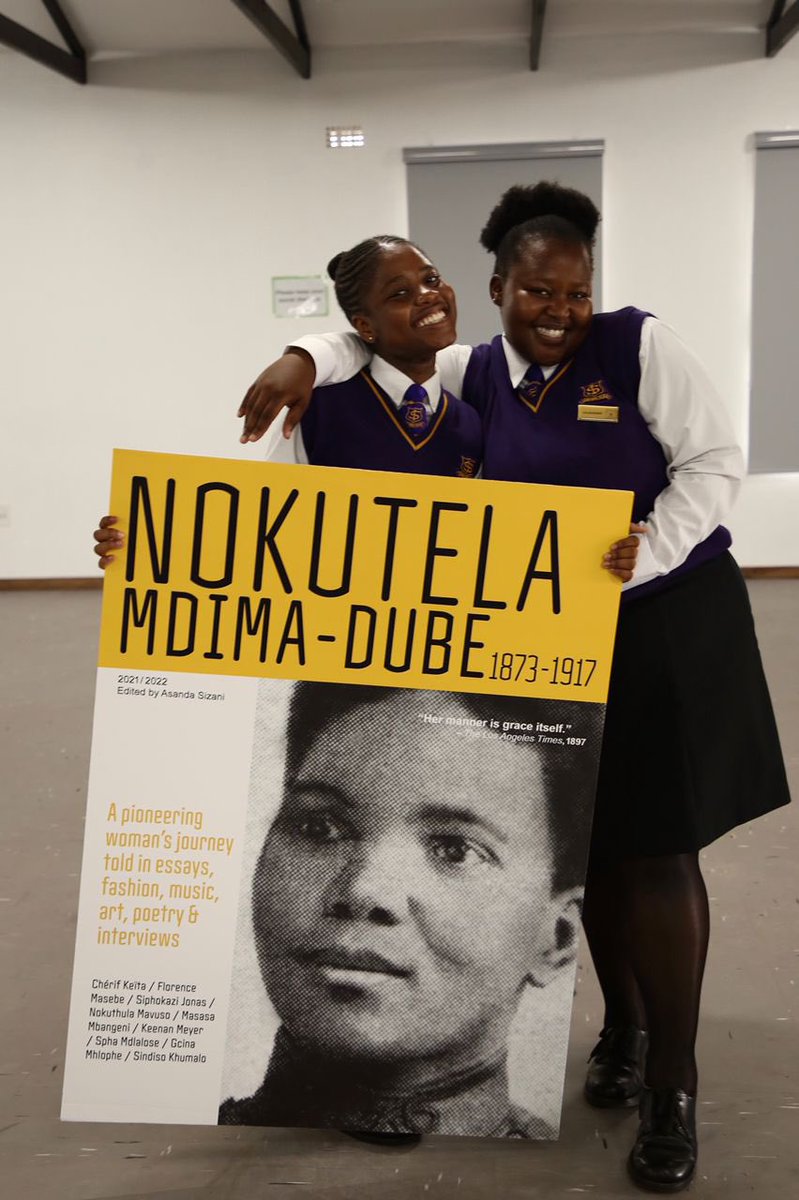 Legacy_Creates's tweet photo. An unforgettable day spent with the girls of Inanda Seminary. It was a privilege for us to screen #AmagamaKaNokutela where Nokutela Mdima-Dube studied from 1882. Thank you to Principal Ndlovu, the staff and the “Members” for having us. https://t.co/sxn4T7c5If