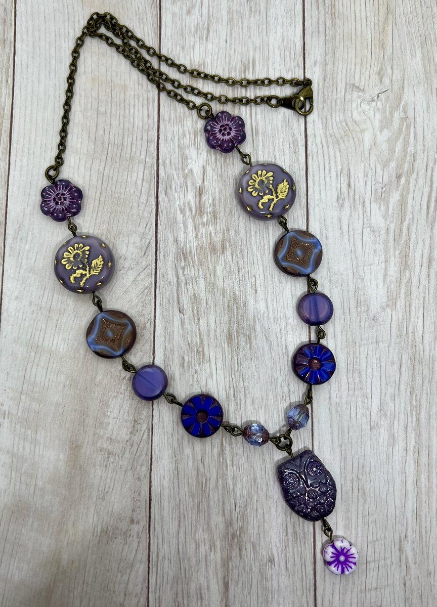 BeadleBums's tweet photo. A new piece was added to the store! 
💜🦉https://t.co/XgZu9EOQkm https://t.co/EPKEIQcpUn
