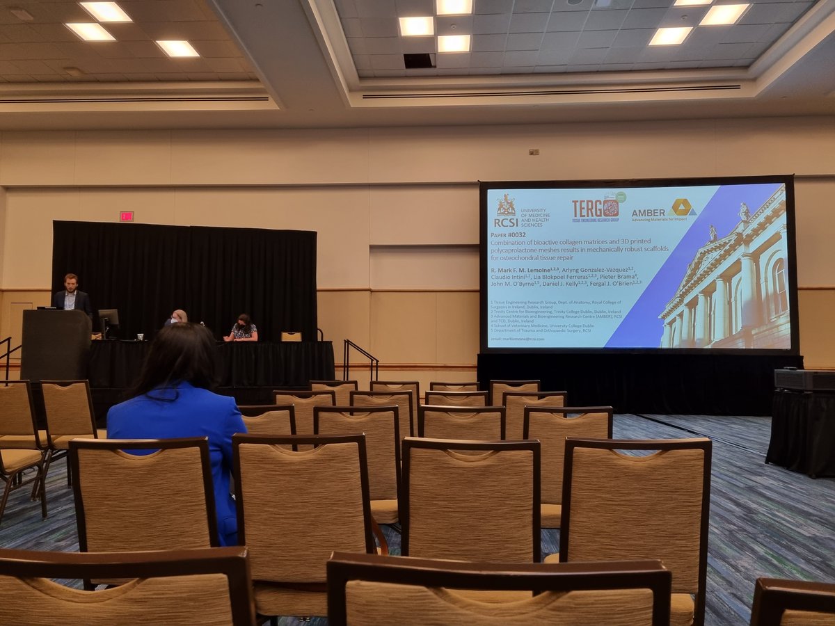 Very proud of Dr Lemoine <a href="/RiffLemoine/">Mark Lemoine</a> a great recognition to be a finalist for the New Investigator Recognition Award #NIRA at the #ORS2022. A huge amount of work and high quality scientific work! Best of luck Mark
<a href="/TissueEngDublin/">RCSI TERG</a> <a href="/RCSI_Irl/">RCSI</a>