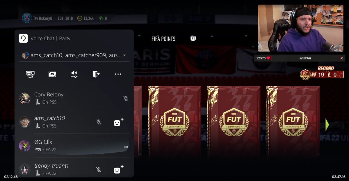 Cory__B's tweet photo. Racism in 2022...

Invited to 'Open a Mid Icon' by some random on @Twitch 

PSNs added so you know to ignore 👊

Finished the day unbeaten with my bruddas Pele and Jonathon David up front! HOLD THAT! #FIFA22 https://t.co/26nl0PU6UZ
