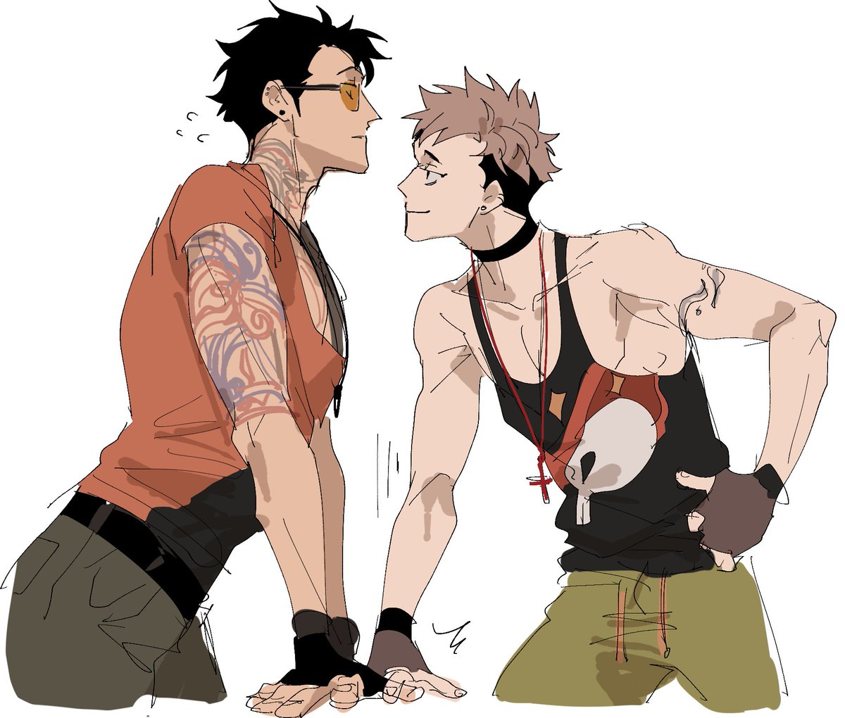 (first image has gao taking the picture) 