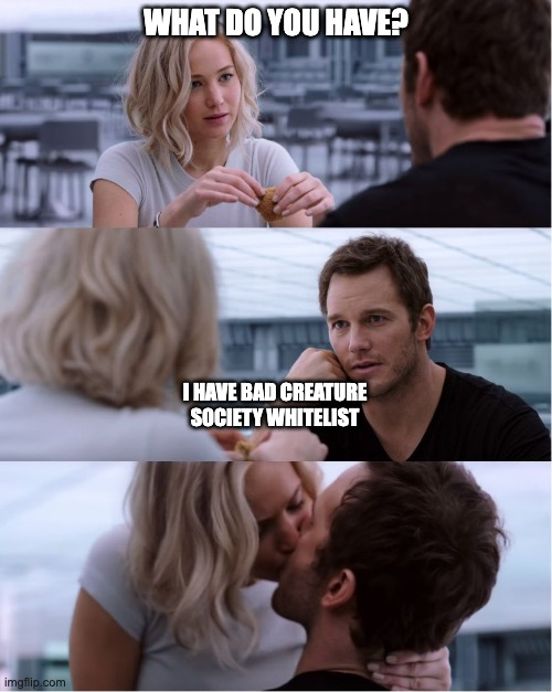 buidlbyte's tweet photo. This is my gf when I told her I got @badcreatureSOC whitelist 😈 https://t.co/ztkpKWd4Wm
