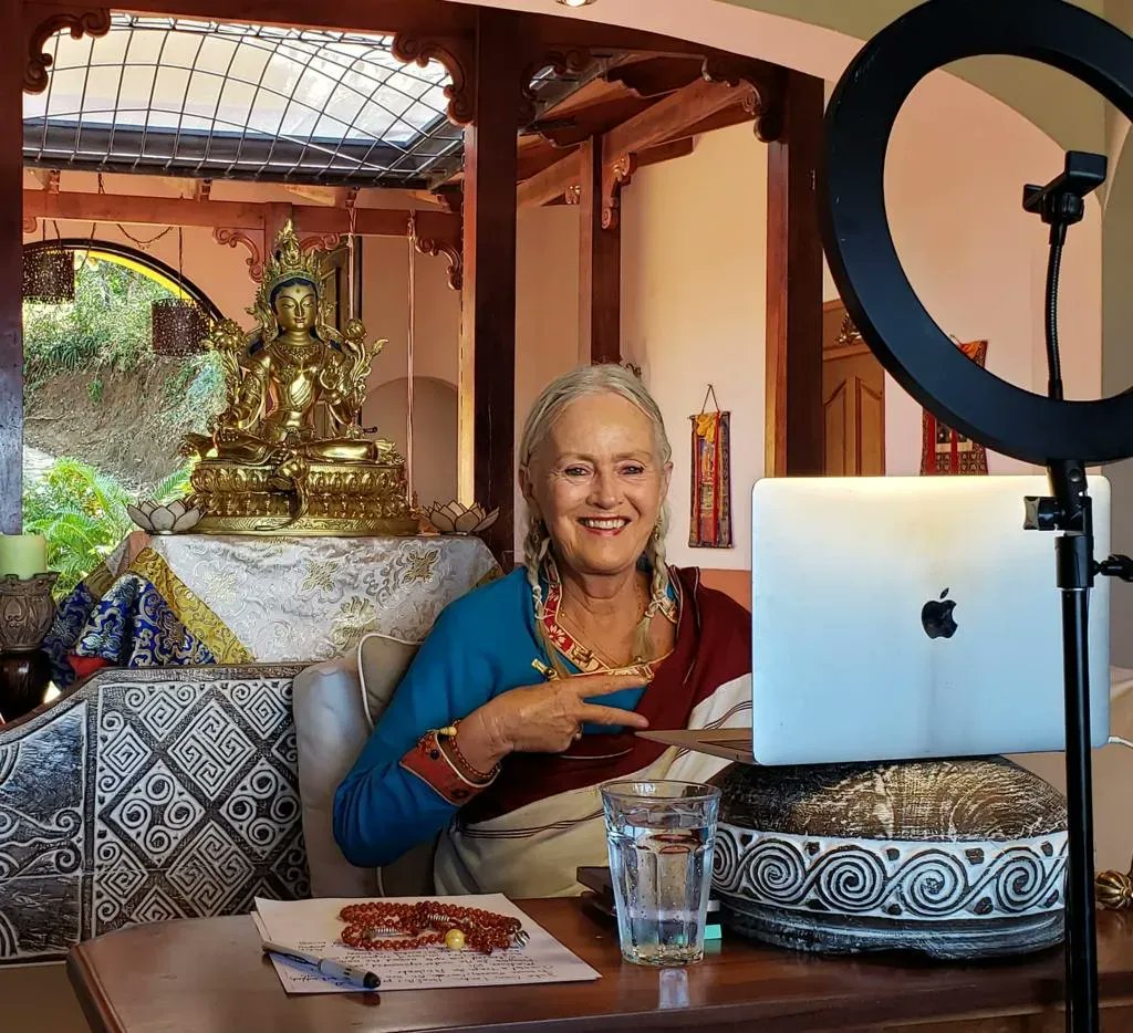 TaraMandalaOrg's tweet photo. Lama Live! – Remember to join us in about 24 hours, Sunday at 9am PT, for the live event with Lama Tsultrim Allione leading through Feeding Your Demons®, prayer and Q&A – on Facebook and YouTube https://t.co/1lETEB992V open to all.
#buddhistevent #taramandala #meditation https://t.co/o0ygzG0umn