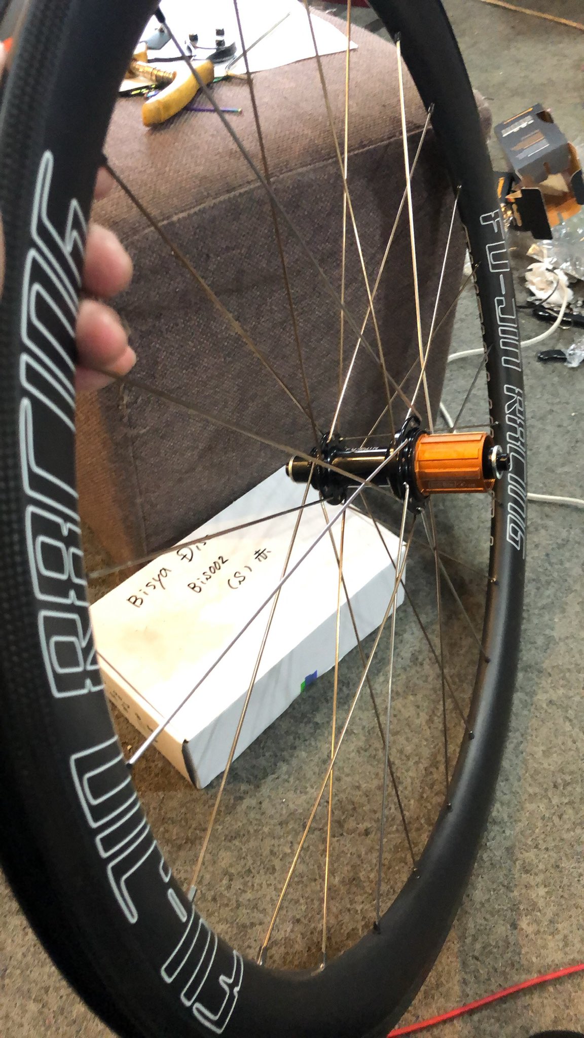 玄関先迄納品 FU-JIN RACINGライジングウルトラカーボンホイールセット パーツ