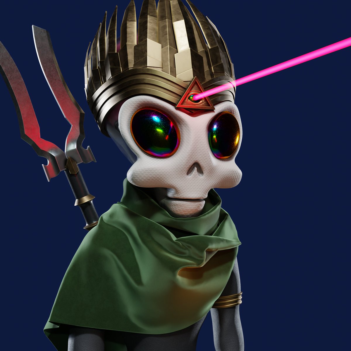 How about some love for our albino Zaguri Mystic 👽

Check out the <a href="/ADAINVADAZ/">INVADAZ</a> lore and backstory on Discord: 

discord.gg/adainvadaz

#CNFT #CNFTCollection #CNFTCommunity #CNFTArtist #NFTartwork #cnftproject