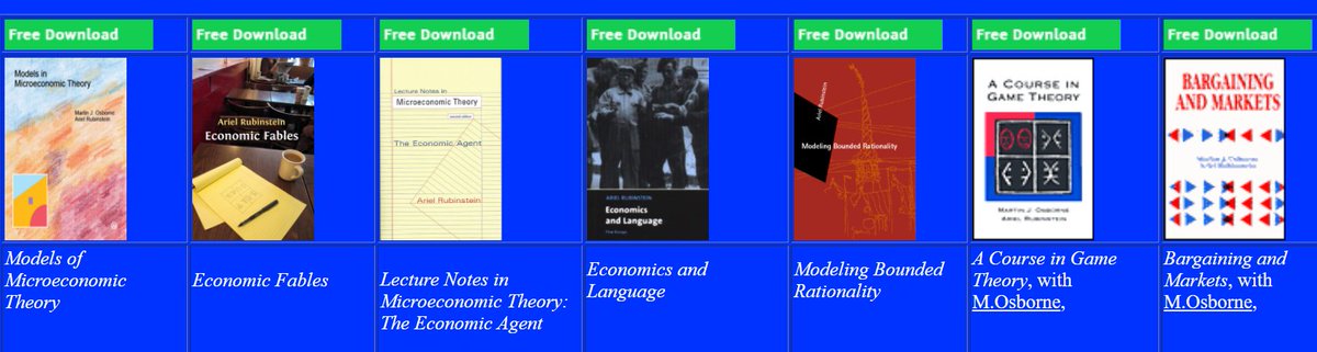 All my books are FREE downloadable from arielrubinstein.tau.ac.il/books.html