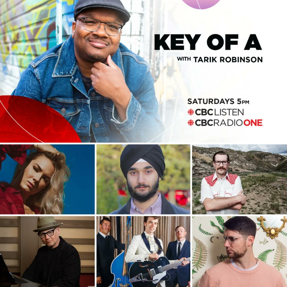 For Black History Month, "Key of A" episodes will include spotlights on Black Albertan musical talent, and this week host <a href="/teekayDFE/">Tarik Robinson - aka Teekay</a> chats with R&amp;B star Uyemi. Tune in! 5PM MT on CBC Radio One in AB, or on-demand on CBC Listen (online/app). #YYC #YEG #Alberta #blackhistorymonth