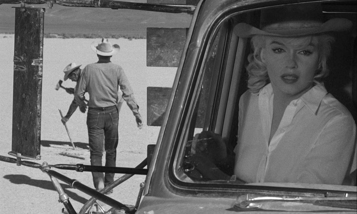 TheCinesthetic's tweet photo. The Misfits (1961) dir. John Huston https://t.co/Hf4KPz62xp