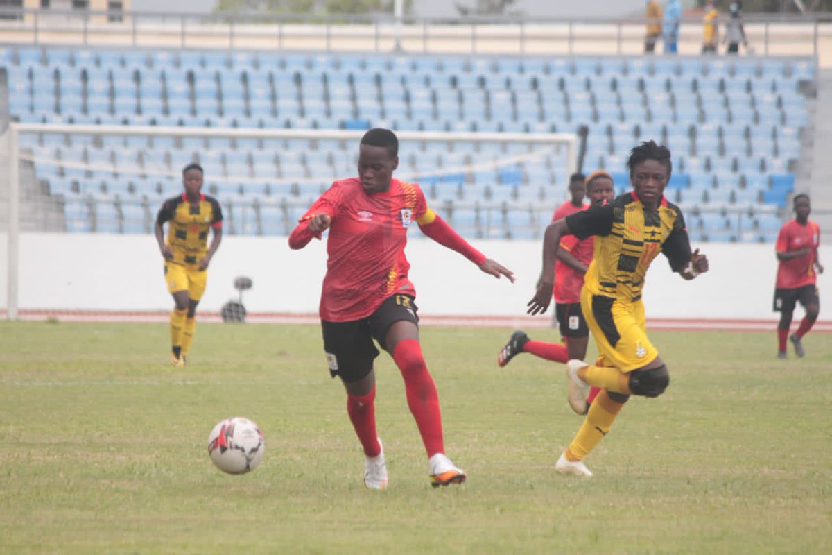 elvisechumu's tweet photo. We lose 5-0 away to Ghana🇬🇭 in Accra and won't be at this year's FIFA Women World Cup finals! No excuses, we shall bounce back stronger. One day we shall be at the world cup.
#ProudOfOurGirls🇺🇬
#NextTimeBetter https://t.co/nonAmPVmHT