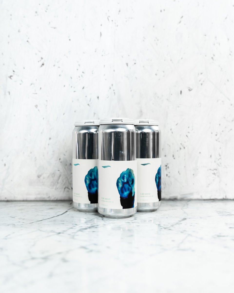 We have one more cat—ahem, can—for the week! 

Cat Hand makes its return to the lineup, showcasing luscious tropical flavors and a fluffy mouthfeel. 🐾With a dry hop of Citra, Cashmere, Idaho 7, El Dorado, and Nelson Sauvin, this double IPA is a perfect way to start the weekend.