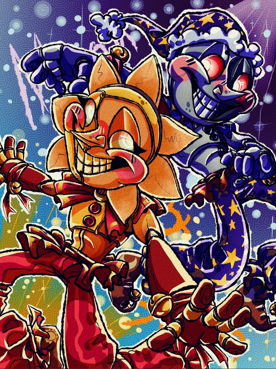 tea_cockroach's tweet photo. #sundrop #fnafsecuritybreach #moondrop #Art #fnaf #digitalart 
✨🌞🌚✨ https://t.co/0AXP3elRLl