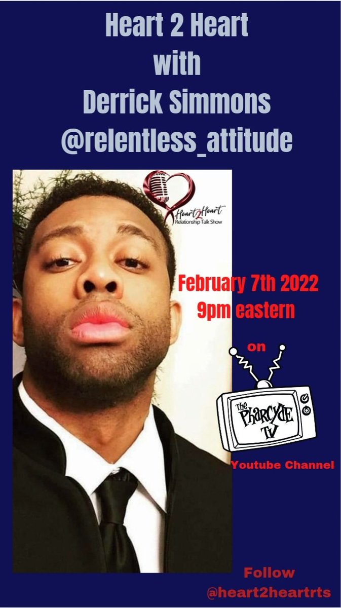 HeartRts's tweet photo. Join us Monday Feb 7 on @pharcydetv at 9pm eastern https://t.co/XAq2MkpNW4