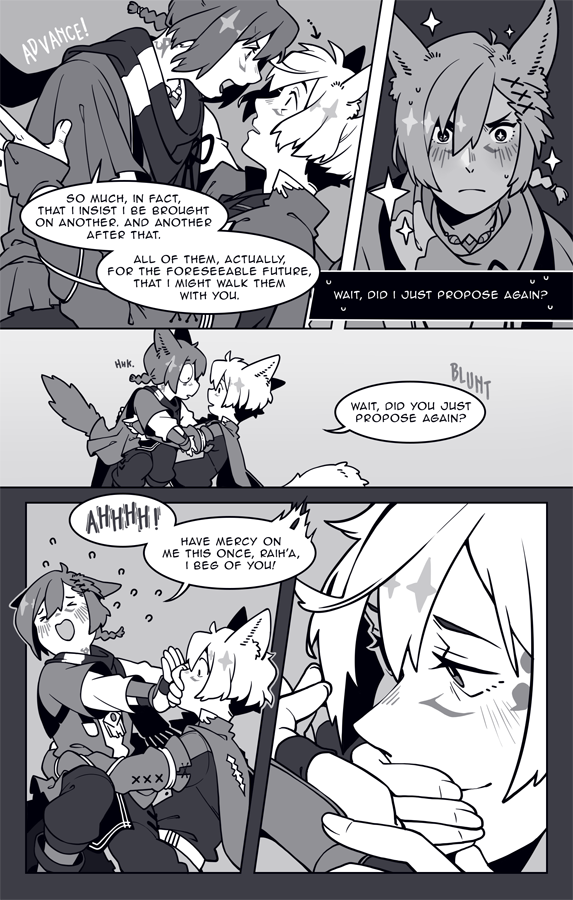 endymade's tweet image. From here on after. ✨
#EndwalkerSpoilers #wolexarch #wolgraha