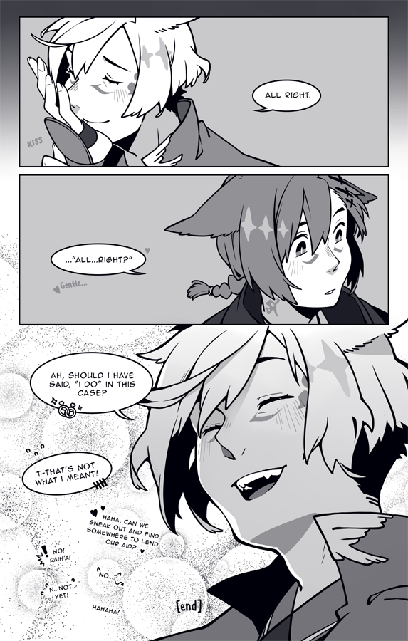 endymade's tweet image. From here on after. ✨
#EndwalkerSpoilers #wolexarch #wolgraha