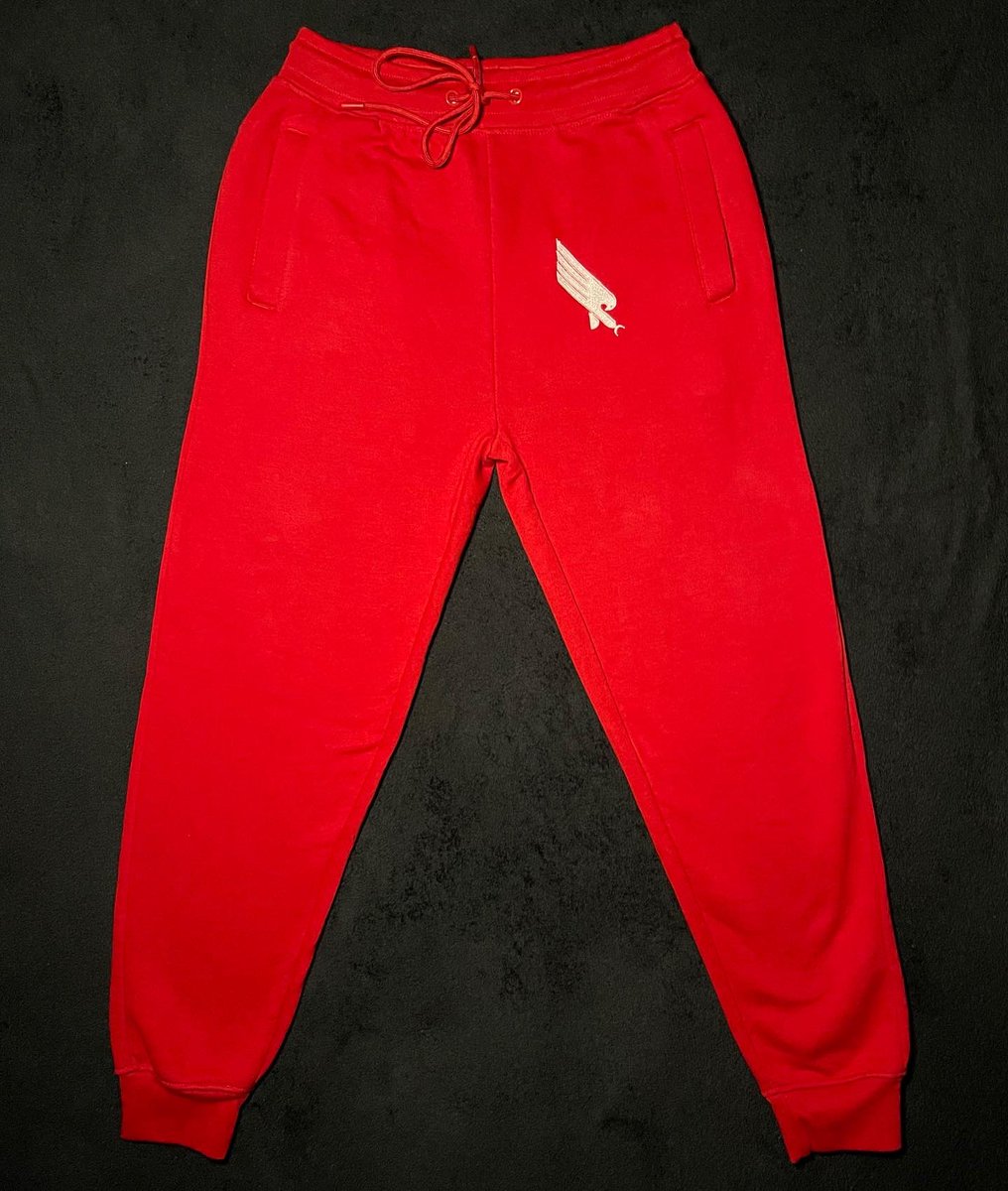 risenbydrive's tweet photo. RISENBYDRIVE X EMBROIDERED SWEATSUITS🔥(RED) 70$ (XS-3XL) AVAILABLE IN KIDS‼️ https://t.co/cZpdf3kyTh