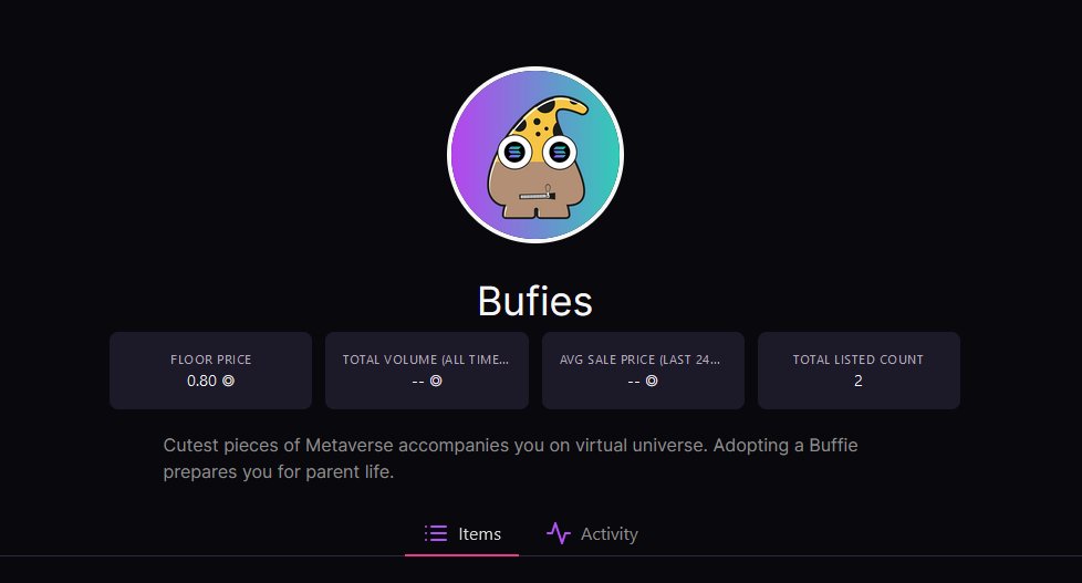 Bufies NFT - MINT IS LIVE tweet media