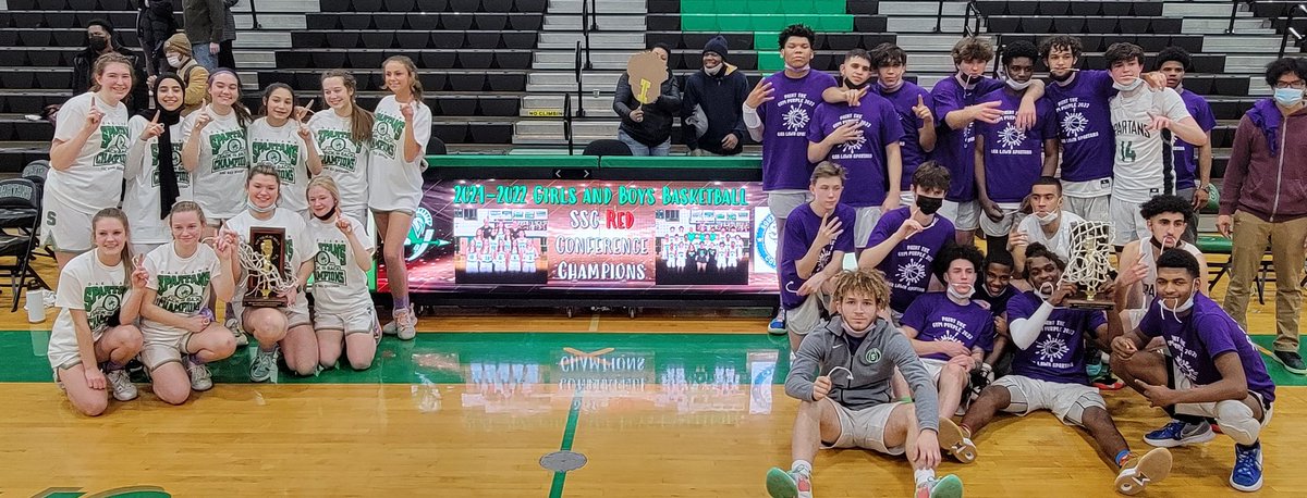 What a special night! Thanks to all that came out to PTGP to show that no one fights alone! Thank you to Jehan for that powerful speech! To cap the evening, we celebrated an OLCHS first. First time in school history, both Boys and Girls teams are conference champs! #olchspride