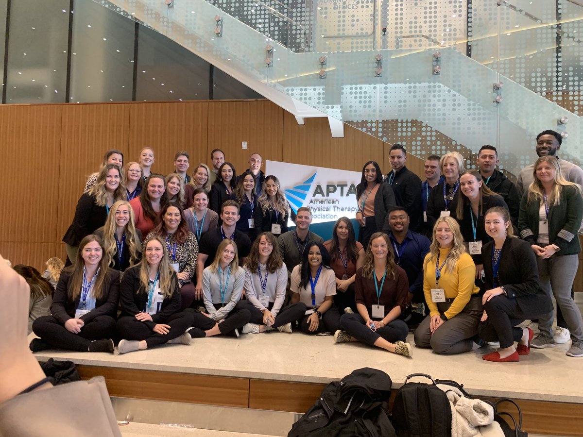 ⁦ATSU DPT faculty and students at CSM 22 San Antonio. #bettertogether #CSM22 ⁦<a href="/ATSU_news/">A.T. Still University</a>⁩