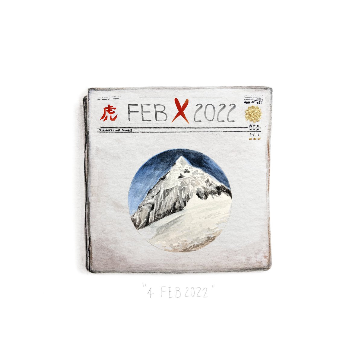 dayxcollection's tweet photo. 1/1 NFT. 4 Feb 2022: Study shows South Col Glacier on Everest melting at an alarming rate. Climate change is the culprit.👉Own history @opensea https://t.co/2nOgt53cDO #NFT #NFTs #History #dayx #ClimateCrisis #Everest https://t.co/1TVRnniMvb