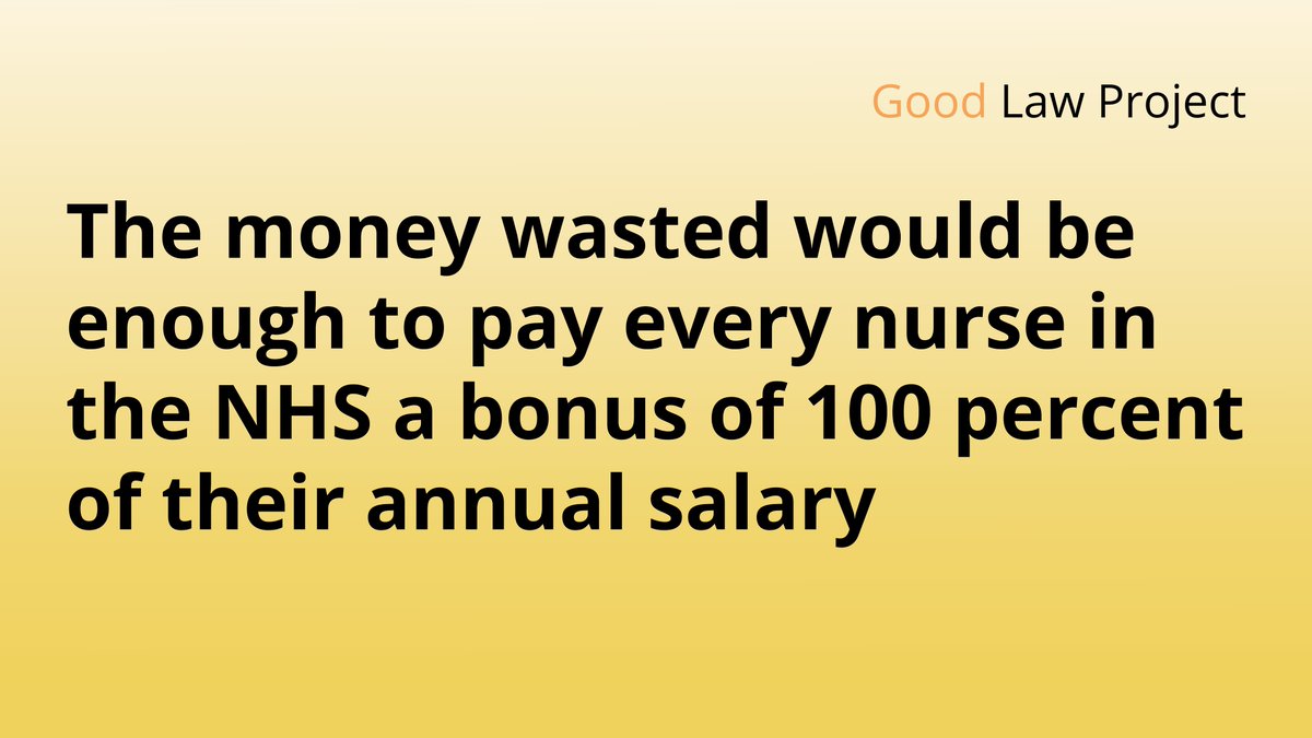 GoodLawProject's tweet image. RT if you agree this is a disgrace. 

Full story: glplive.org/WastedPPE