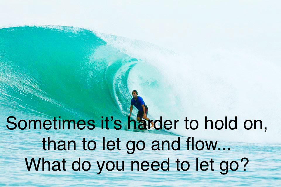 Imagine what life could be if we let go of: things, people, and feelings that don’t serve to make us better, healthier or happier…☮️❤️🥰😎