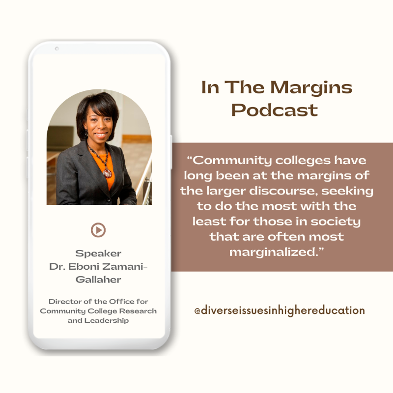 TheEDULedger's tweet photo. NEW | Race-Centric Equity Initiatives with Dr. Eboni Zamani-Gallaher, Director of the Office for Community College Research and Leadership. Available now! 

#comm_college #dei #edequity #NISOD 
@comm_college @emzgallaher @edILLINOIS @CSCCResearch @CommCollSurveys @OCCRL
