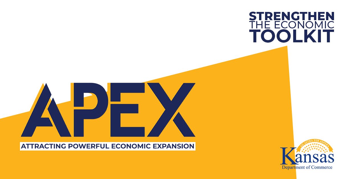 4,000 new jobs. $4 billion into the Kansas economy. We can do this, #ksleg. Pass the APEX bill now, and let’s work together to bring a huge win to Kansas.