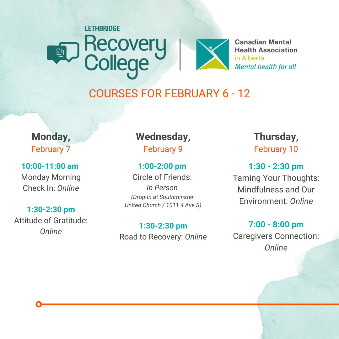 Recovery College Lethbridge tweet media