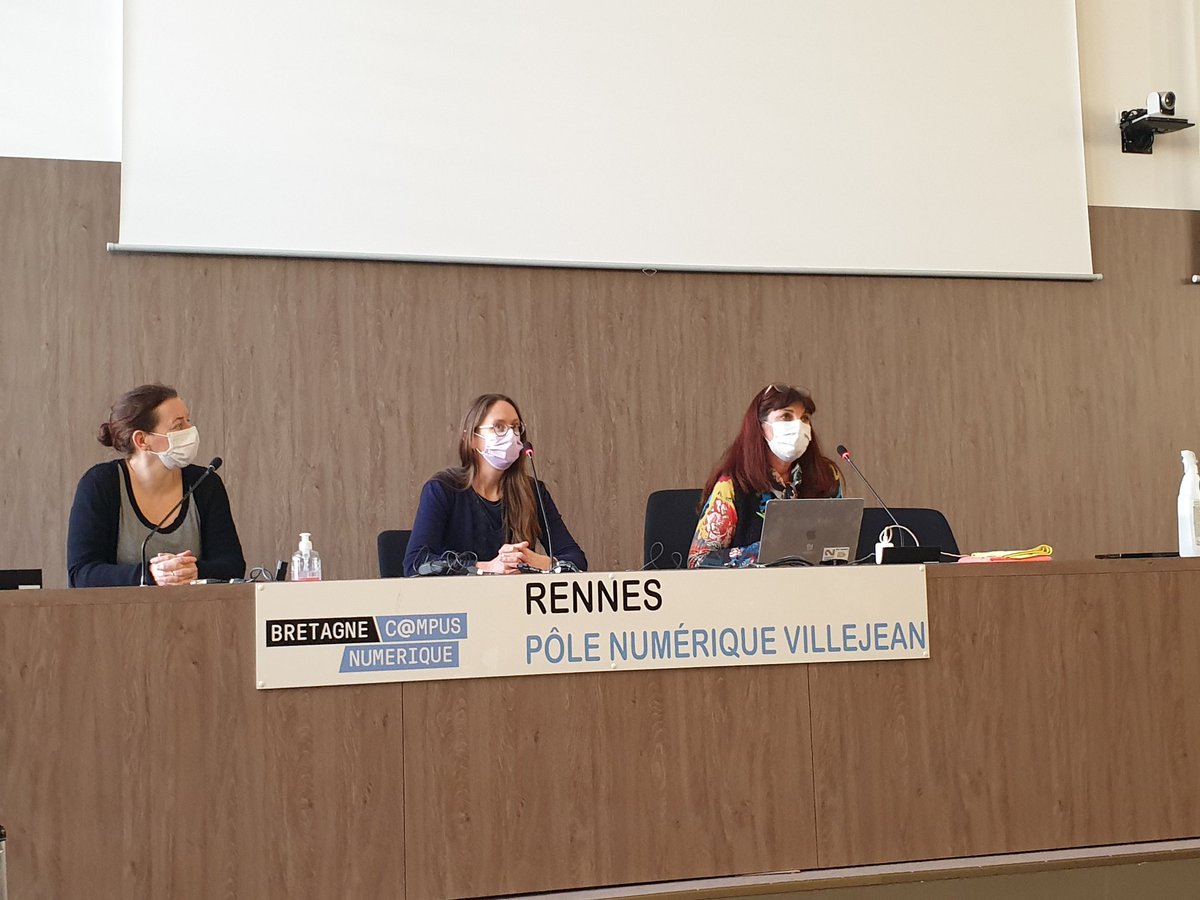 Adcuefe's tweet photo. Très belles journées d'échanges pour la tenue du CA et des commissions Pédagogie et Recherche @Adcuefe
Un grand merci pour leur accueil chaleureux à Mme @LesleyLelourec VPRI de @UnivRennes_2 et M.Plas Directeur du @CIREFE Bilans des centres, projets à venir, dynamisme au rv 🙂 https://t.co/SGGwNOiP8G