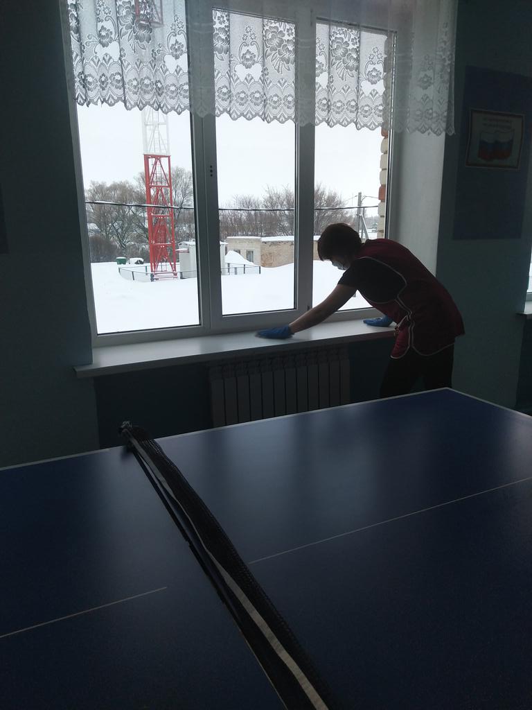После прошедшей учебной недели в #ГБОУСОШсКабановка проведена генеральная уборка во всех помещениях с применением дезинфицирующих средств <a href="/uprobraz2018/">Отрадненское управление МОНСО</a>