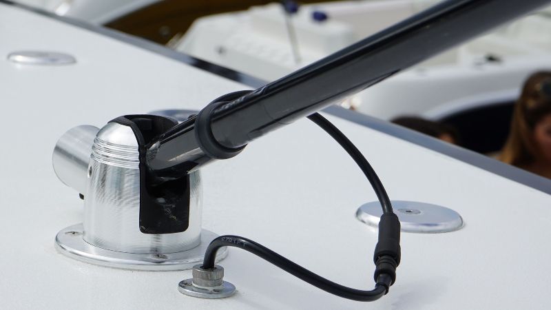 taco_marine's tweet photo. The Grand Slam 850 Electric VHF Antenna Mount was designed with safety and innovation in mind. Boaters can adjust the position of their VHF antenna with the simple push of a button from the comfort of their helm.
#Boating #BoatingMadeEasy #Antenna #Accessories #TACOMarine https://t.co/Rd3zk2qBtl