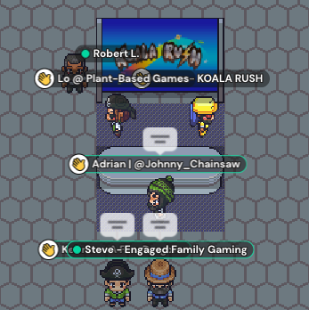 PlantBasedGames's tweet photo. We were at our very first Game Convention - Boston FIG - with our own Koala Rush booth! 🐨🥳 Unfortunately it had to be a virtual one, but nonetheless it was great fun thanks to all the visitors! 

#gameconvention #indiegame #BostonFIG #screenshotsaturday https://t.co/sSSbCpn2DQ