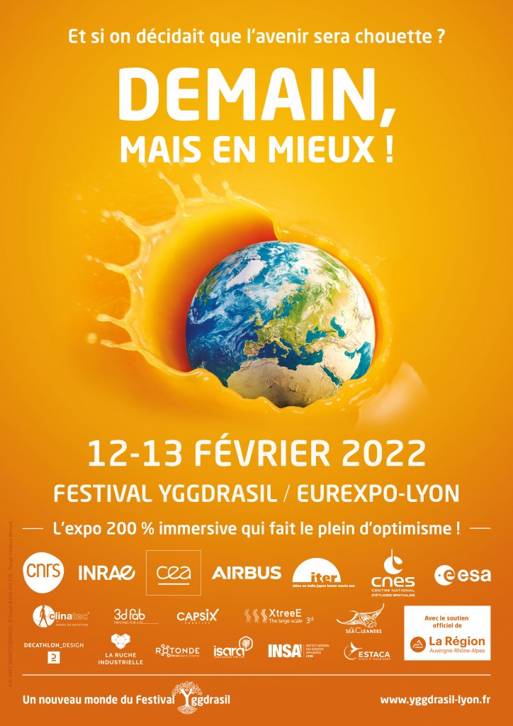 Venez nous retrouver le week-end prochain avec <a href="/InsaProto/">Proto INSA Club</a>  et <a href="/CLESFACIL/">CLES-FACIL</a> à l'occasion de évènement "Demain mais en mieux" du festival Yggdrasil !
Le club viendra présenter le travail du pôle coupe de France de robotique 🤖
Réservez vite vos billets :
demainmaisenmieux.festivalyggdrasil.fr