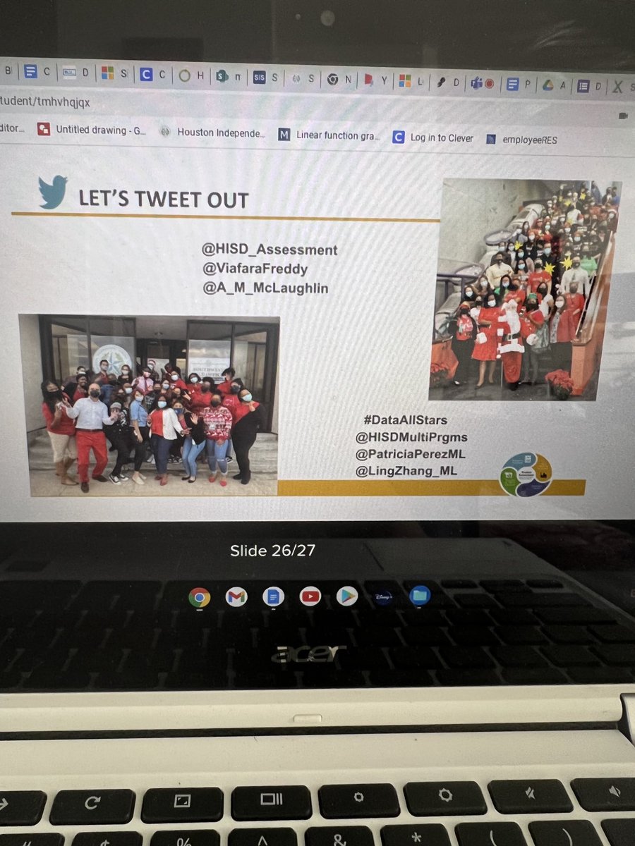 Masooma Razzak (@masoomarazzak) on Twitter photo Great job @HISDMultiPrgms! Excellent presentation! Thank you <a href="/PatriciaPerezML/">Patricia Perez</a> <a href="/LingZhang_ML/">Ling Zhang</a> @Revere_Patriot #dataallstars Great job @HISDMultiPrgms! Excellent presentation! Thank you <a href="/PatriciaPerezML/">Patricia Perez</a> <a href="/LingZhang_ML/">Ling Zhang</a> @Revere_Patriot #dataallstars