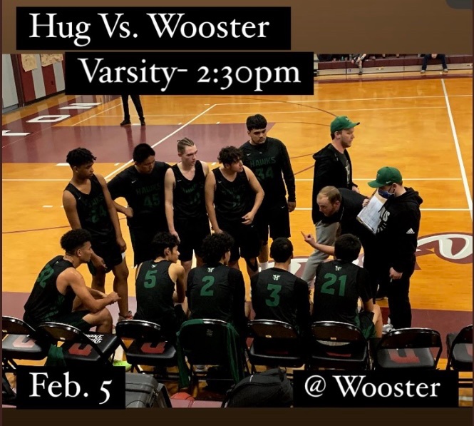 Game today at Wooster! Come support our hawks at 2:30 pm at Wooster high school
