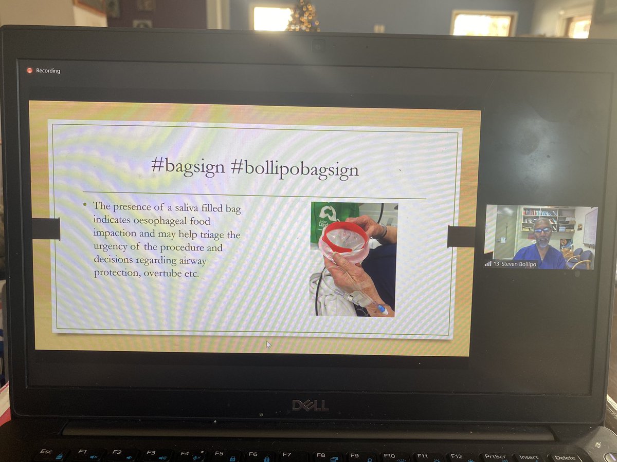 DCharabaty's tweet photo. It’s 4am in 🇦🇺 &amp; @stevenbollipo is giving us 💎 &amp; pearls on #FoodImpaction Managmenent !

🗑 Remember the #BagSign 

Kudos @DeMadaria @SunilAminMD @aegastro for this 🌟🌟🌟🌟🌟
#MedEdWithoutBorders 

#EndoTrainAEG2022 

🇪🇸🇦🇺🇨🇦🇸🇦🇵🇰🇵🇱🇨🇿🇬🇧🇺🇸🇪🇺🇭🇰 https://t.co/871x5Abq8x