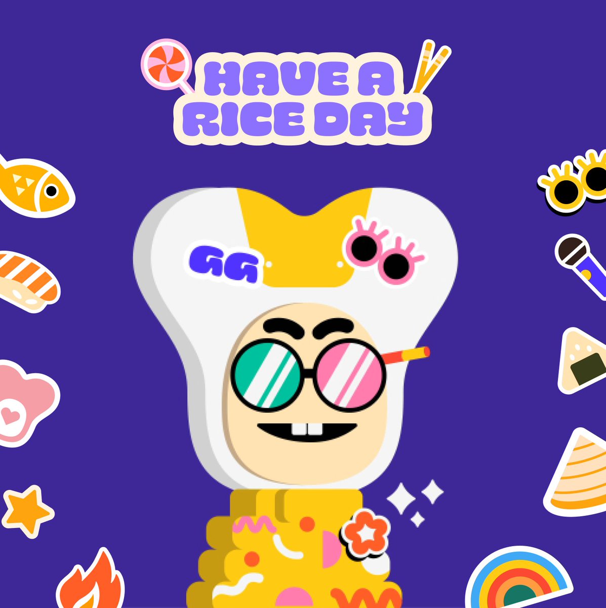 RiceDayGG's tweet image. ⏳24 hours Giveaway - 6 Rice List spots to grab for our Grain Gang ✨

Like, Retweet and Tag 3 friends to get a chance to win 🙌

Have a Rice Day💜