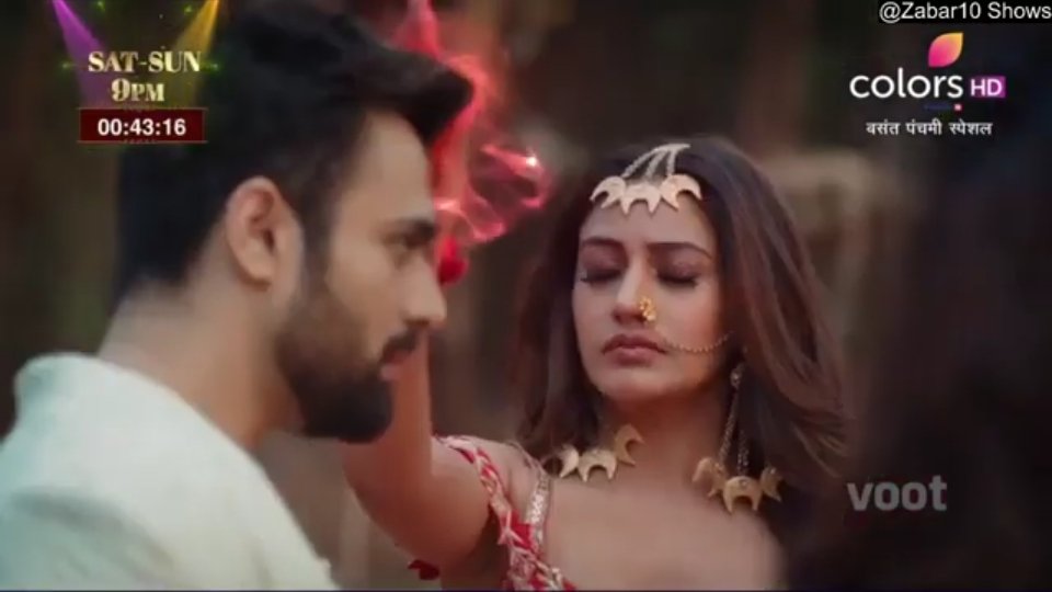 ScianRaji's tweet photo. Chandu today episode 🔥🔥🐍 #SurbhiChandna #Naagin6 #BasanthPanchami #BaniSharma #AdiNaagin https://t.co/v4lsXIHaLB
