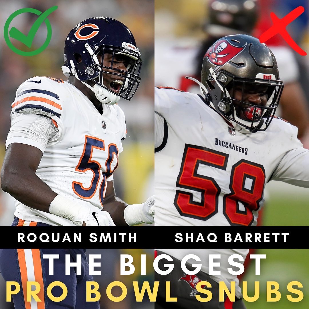 TFFPhilip's tweet image. **This was made the day after voting and prior to injury/super bowl elimination
.
These are the biggest pro bowl SNUBS in my opinion.
.
✅ are the ones that didn’t get in but should have.
#nfl #fantasyfootball #probowl