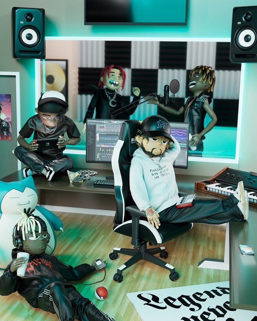 DJSCHEME_'s tweet image. 👾 the gang